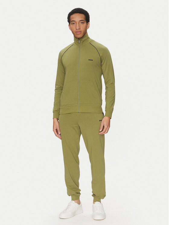 BOSS BOSS Світшот Mix&Match 50515307 Зелений Regular Fit