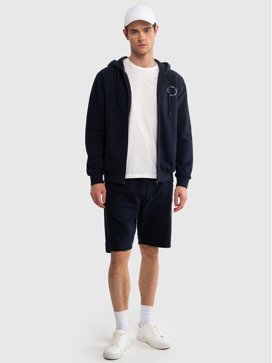 BIG STAR BIG STAR Szorty sportowe KERSYNER Granatowy Basic Fit