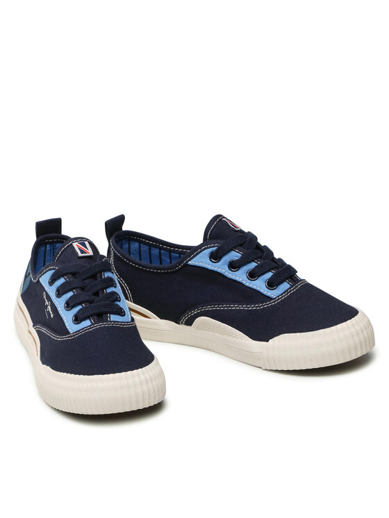 Pepe Jeans Pepe Jeans Tenisice Ottis Bamba PBS30525 Tamnoplava