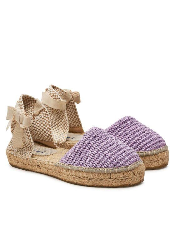 Manebi Manebi Espadrile Yucatan Flat Valenciana Espadrilles G 3.3 P0 Violet