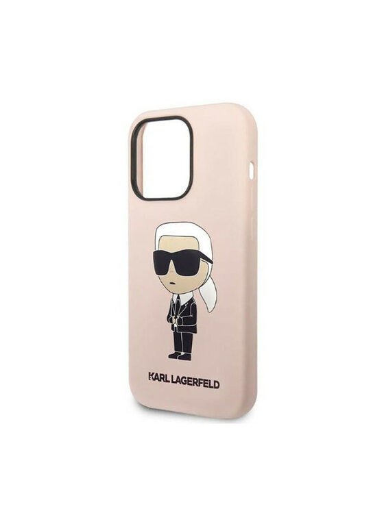 KARL LAGERFELD KARL LAGERFELD Etui na telefon 3666339098636 Różowe złocenie
