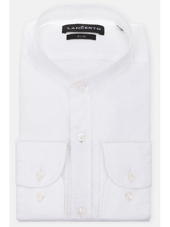 Lancerto Lancerto Koszula Teodoria KO073122000021 Biały Slim Fit