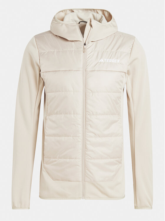 adidas adidas Kurtka outdoor Terrex Multi Hybrid IM8106 Beżowy Regular Fit