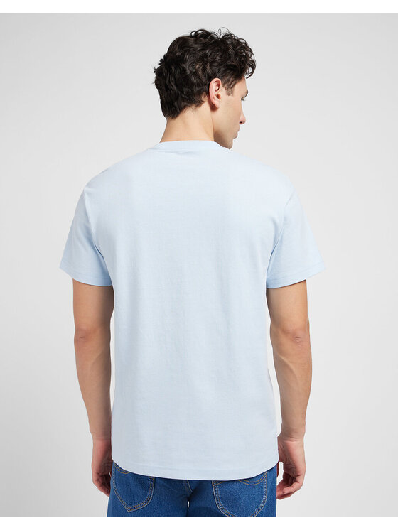 Lee Lee T-shirt SS RELAXED TEE Bianco Regular Fit