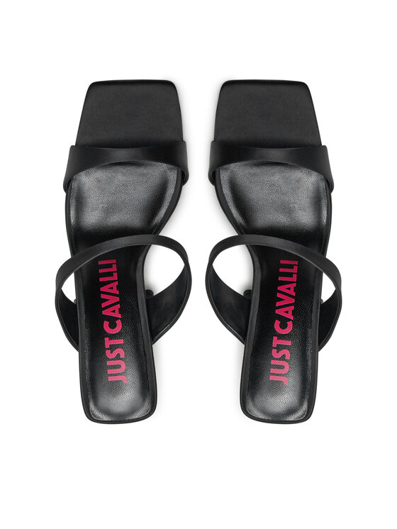Just Cavalli Just Cavalli Klapki 76RA3S40 Czarny