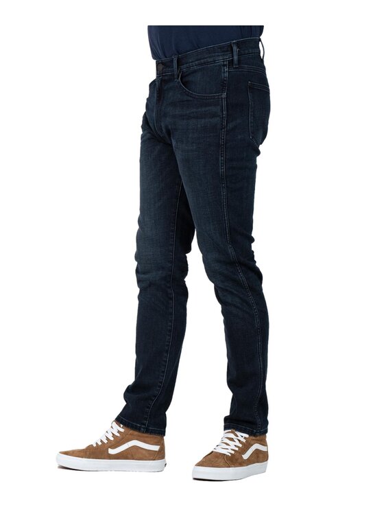 Wrangler Wrangler Jeansy W18SMI299 Granatowy Slim Fit