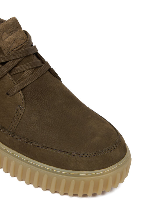 Clarks Clarks Schnürschuhe Torhill LaceHi 26183474 Khakifarben