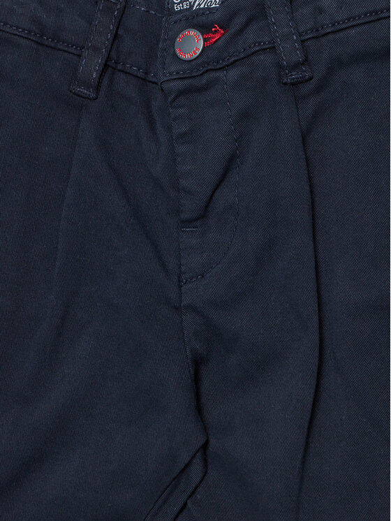 Original Marines Original Marines Auduma bikses DEA0716NM Tumši zils Regular Fit