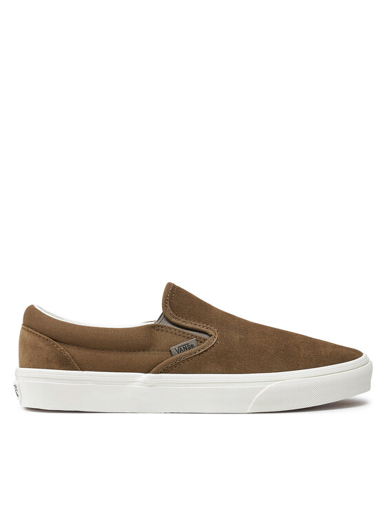 Vans slip on uomo marrone top