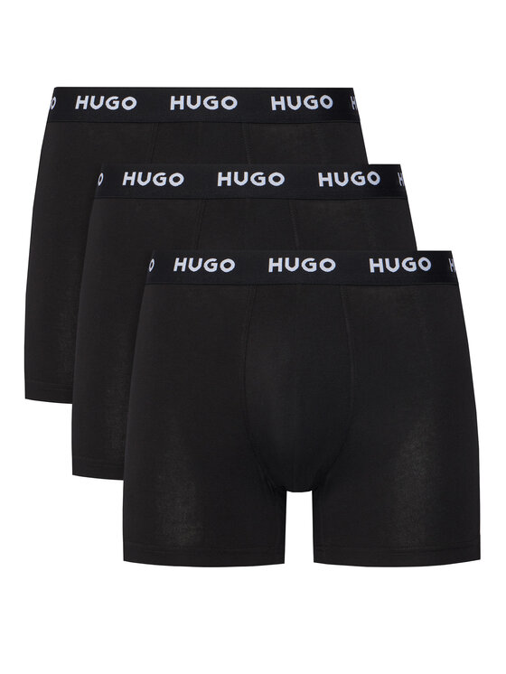 HUGO HUGO Souprava boxerek Triplet 50532613 Černá