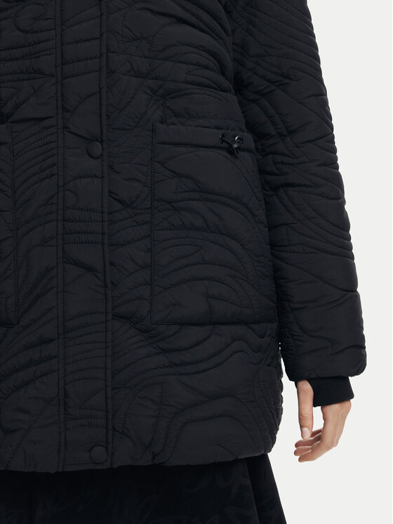 Desigual Desigual Giubbotto invernale Aarhus 24WWEWAC Nero Regular Fit