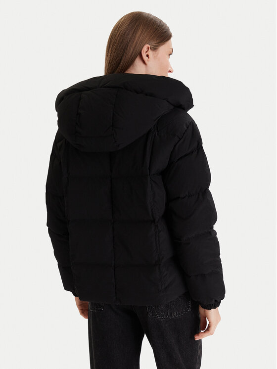 United Colors Of Benetton United Colors Of Benetton Geacă din puf 22T6DN086 Negru Regular Fit