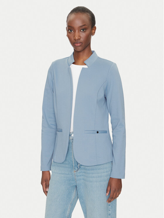 Fransa Fransa Zakó 20609785 Kék Regular Fit