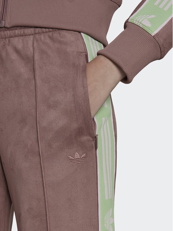 adidas adidas Pantaloni da tuta HM1518 Marrone Regular Fit