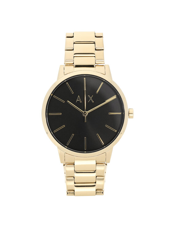 Set de ceas și brățară Armani Exchange Cayde Gift Set AX7119 Auriu
