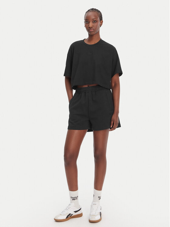 Reebok Reebok Sportovní kraťasy Reebok x Ewa Chodakowska RK25623CCW Černá Regular Fit