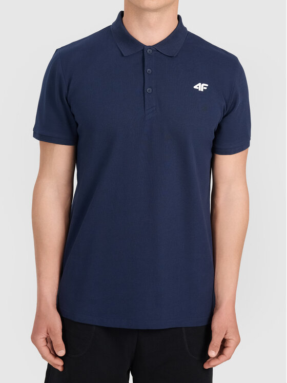 4F 4F T-Shirt TPTSM0771-31 Granatowy Active Fit
