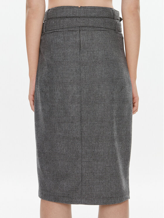 PINKO Pinko Midi szoknya Goldie 102296 A07P Szürke Regular Fit