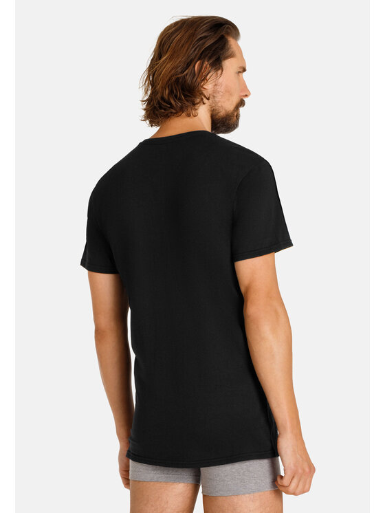 Camano Camano T-Shirt 13 Czarny Classic Fit