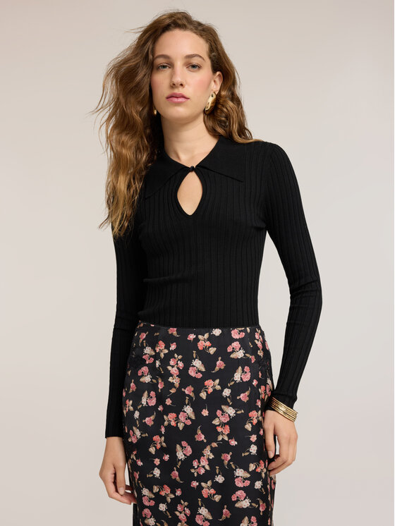 Motivi Motivi Maglione M276W003992N033 Nero Slim Fit