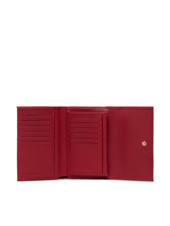 Coccinelle Coccinelle Nagy női pénztárca MW5 Metallic Soft E2 MW5 11 66 01 Piros
