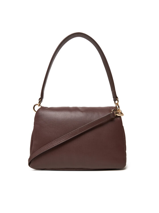 Tommy Hilfiger Tommy Hilfiger Ročna torba Soft Leather Conv Crossover AW0AW17638 Rjava