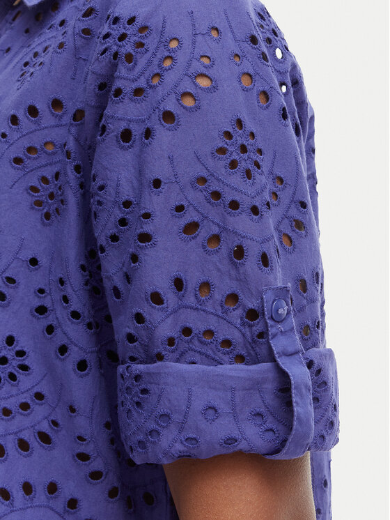 Iconique Iconique Лятна рокля Ella IC26-082 Виолетов Relaxed Fit