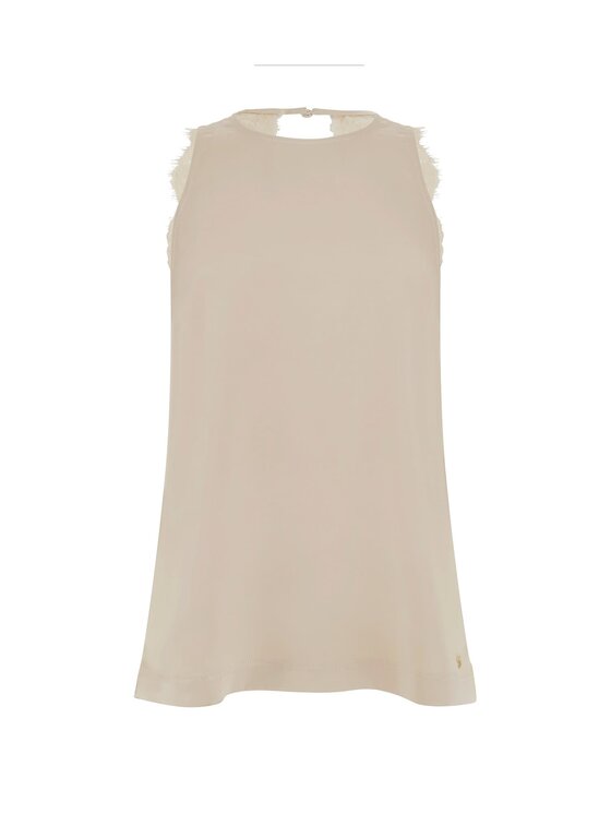 Guess Guess Top 171121 Beżowy Classic Fit