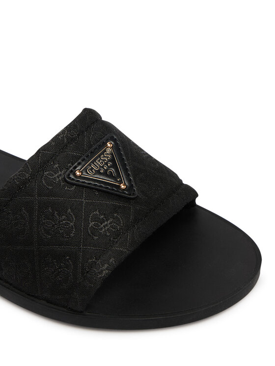 Guess Guess Klapki FLJELS Czarny