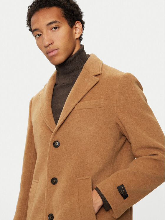 Liu Jo Liu Jo Volneni plašč QXX009 T2583 Rjava Regular Fit