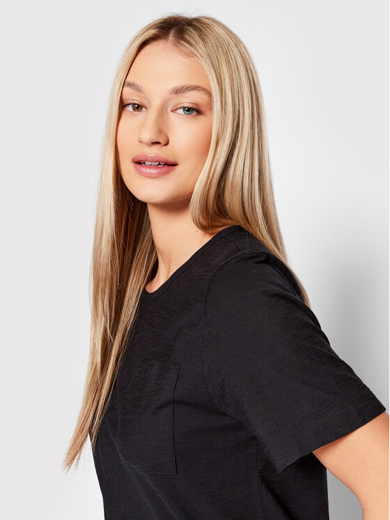 United Colors Of Benetton United Colors Of Benetton Футболка 3BVXE18A0 Чорний Relaxed Fit