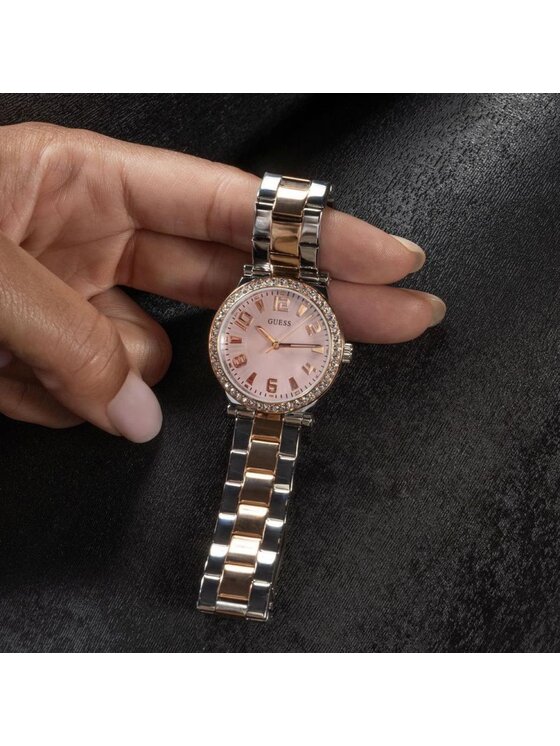 Guess Guess Hodinky GW0686L4 Růžové zlato