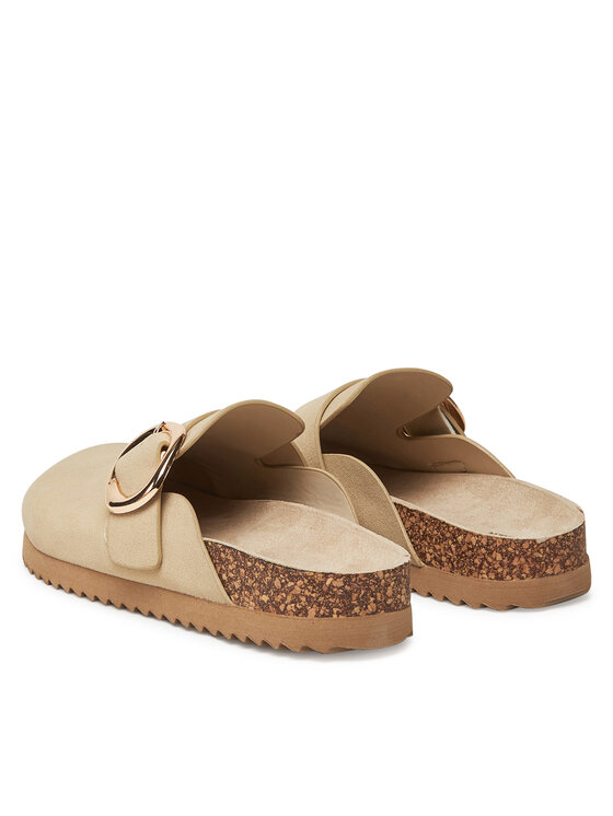 DeeZee DeeZee Pantoletten T0613-61 Beige