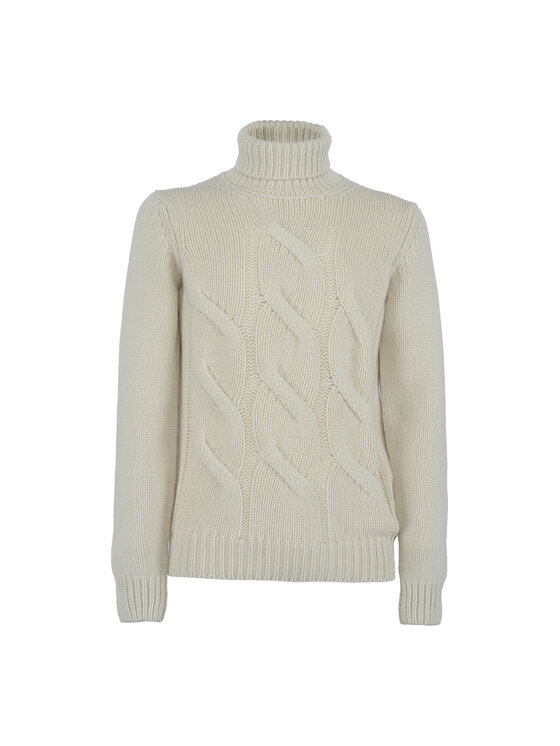 Sweter, rozmiar XXL, Biały, DAGIAMMI-1