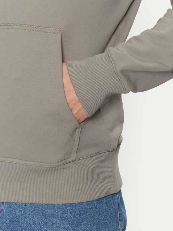 Calvin Klein Jeans Calvin Klein Jeans Džemperis Woven Label Hoodie J30J327113 Žalia Regular Fit