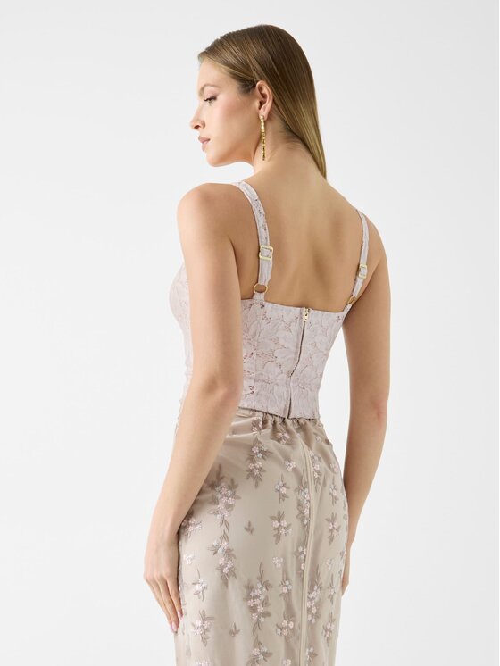 Guess Guess Top 183105 Fioletowy Classic Fit