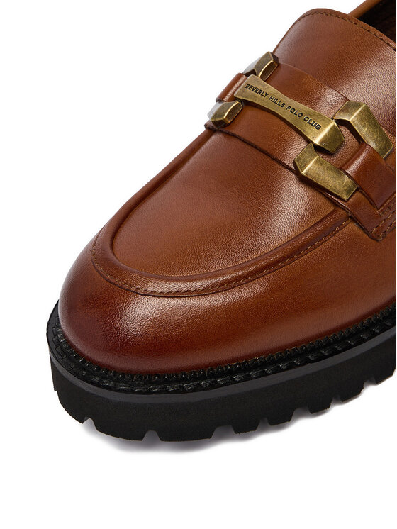 Beverly Hills Polo Club Beverly Hills Polo Club Loafersy EO-WI45-VIRO-01 Brązowy jasny