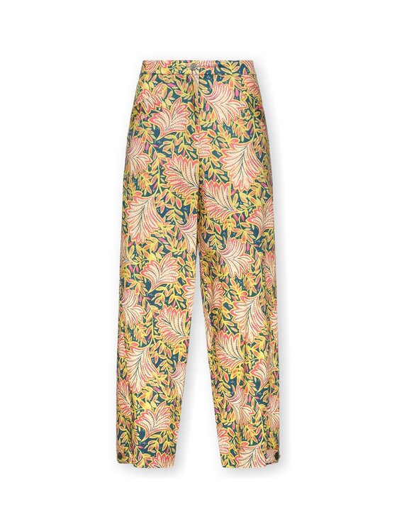 Elena Mirò Elena Mirò Spodnie materiałowe P189P200496N001 Żółty Regular Fit