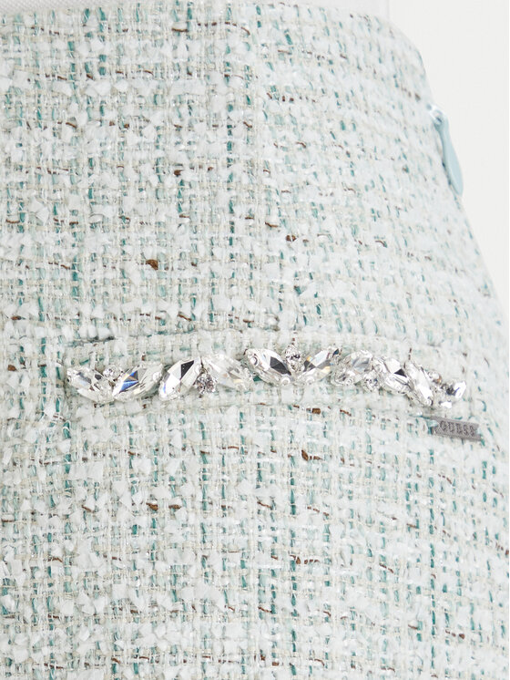 Guess Guess Cпідниця-міні W6RD56 WJ632 Зелений Regular Fit