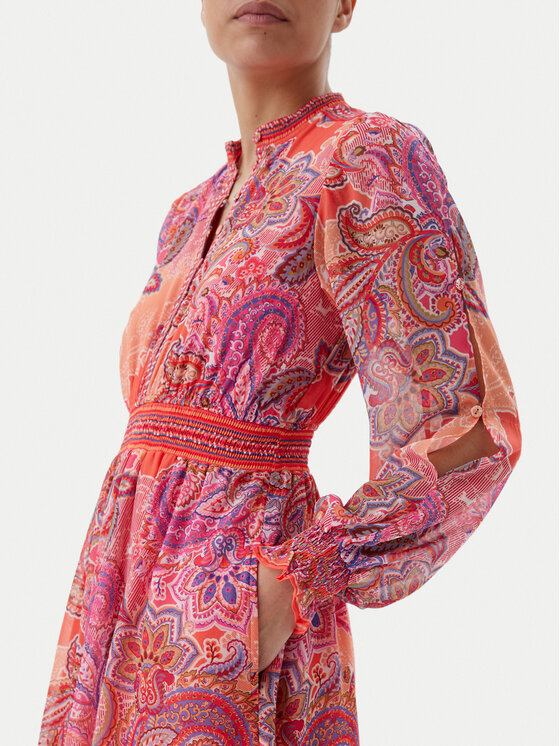 Hale Bob Hale Bob Φόρεμα καλοκαιρινό 4YDD630A Ροζ Regular Fit