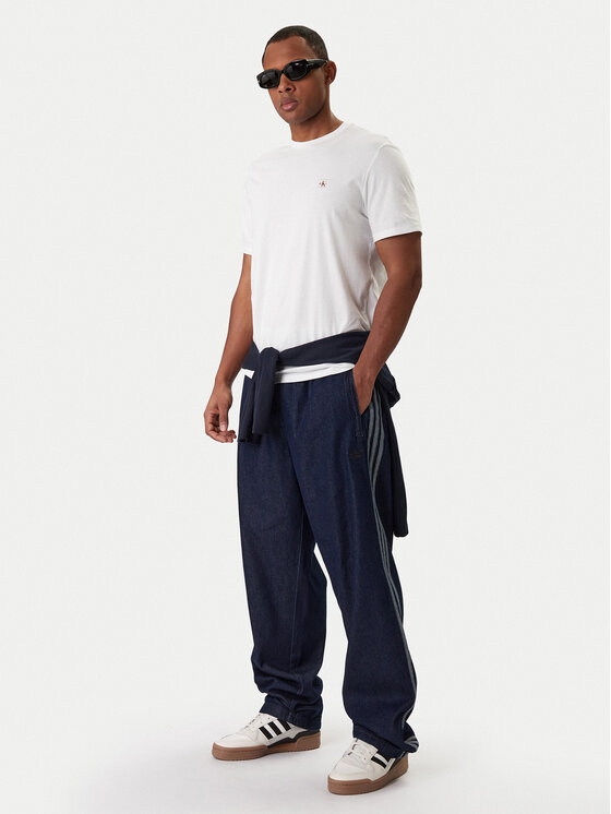 adidas adidas Džínsy adicolor Denim Stone JX6459 Modrá Regular Fit