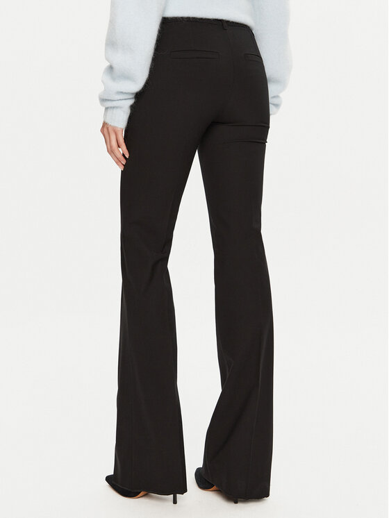 Marella Marella Stoffhose Iceland 2423136042 Schwarz Flare Fit