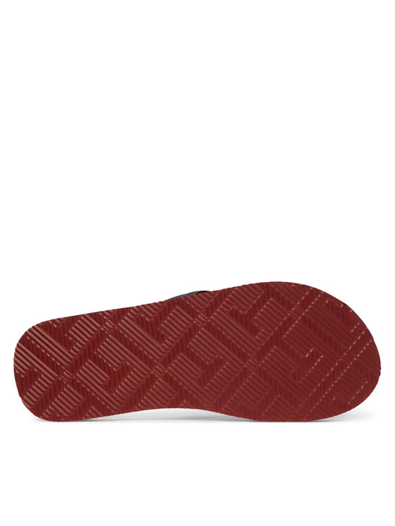 Tommy Hilfiger Tommy Hilfiger Flip flop Hilfiger Padded Beach Sandal FM0FM05801 Bleumarin