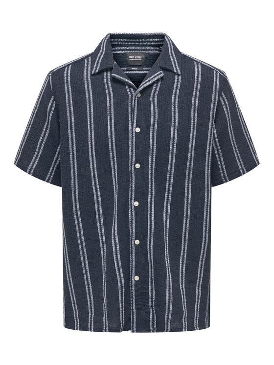 Only & Sons Only & Sons Cămașă 22025659 Bleumarin Regular Fit