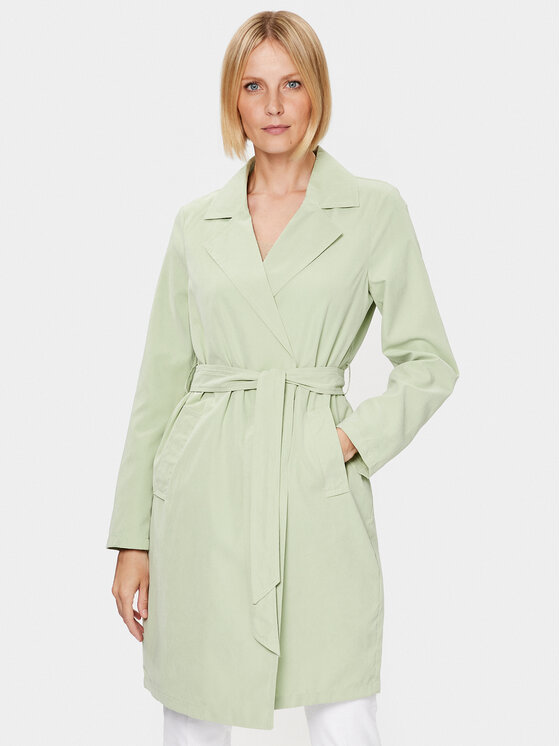 Vero Moda Trench Billie Daisy 10281638 Zelena Regular Fit