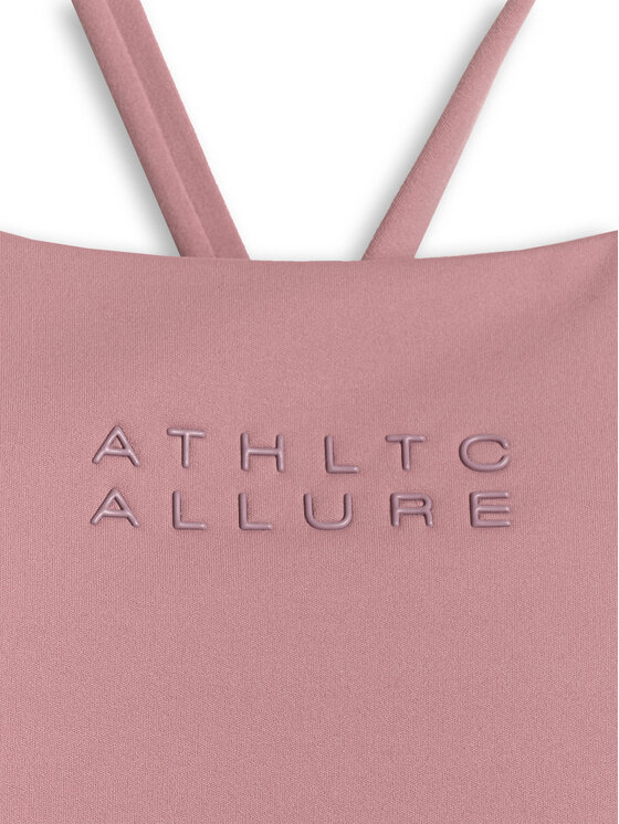 4F 4F Biustonosz sportowy ATHLETIC ALLURE Różowy jasny