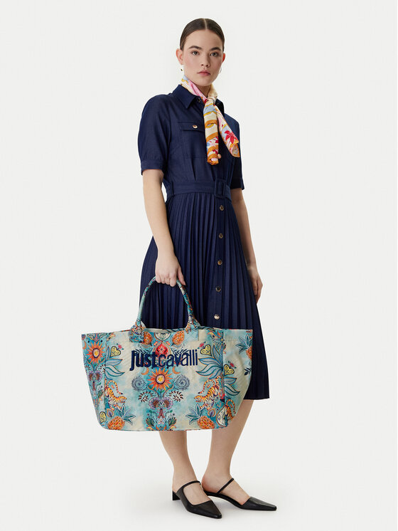 Just Cavalli Just Cavalli Дамска чанта 80RA4BS1 ZG426 Цветен
