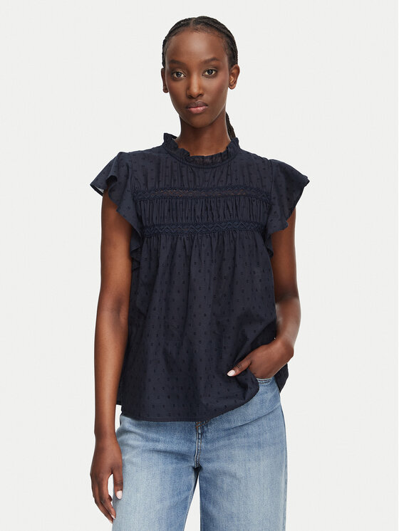 ONLY ONLY Блузка Katti 15337637 Cиній Regular Fit