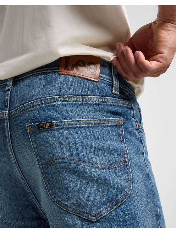 Lee Lee Jeansy X Niebieski Slim Fit