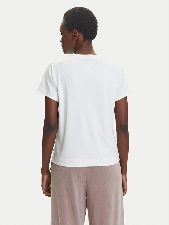 adidas adidas Тишърт Cat Patch Graphic JV8515 Бял Regular Fit
